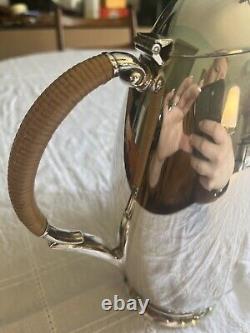 FLAIR 1956 by 1847 Rogers Bros Mid Century Coffee Or Tea Pot Wrapped Handle Set