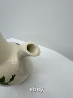 FRANCISCAN Desert Rose Tea Coffee Pot Set with Creamer Sugar Lidded Bowl Ca USA