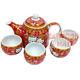 Free Shipping Sanrio Hello Kitty & Dear Daniel Chinese Wedding Teapot Gift Set