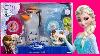 Frozen Olaf Summer Tea Set Toy Unboxing Princess Elsa Anna And Snowman Olaf Tea Party Time