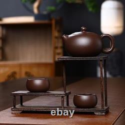 Fine Yixing Clay Teapot Set Series, Chinese Genuine Handmade Tea Pot 10.6 Oz w