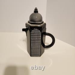 Five & Dime Sarsaparilla Vintage 1988 Teapot, Creamer Sugar Bowl And 4 Cups
