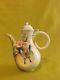 Franz Butterfly & Flower Teapot, Creamer & Sugar Set