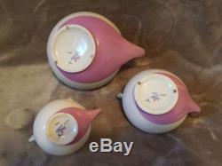 Franz Porcelain Butterfly Tea Set Excellent Condition