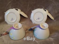 Franz Porcelain Butterfly Tea Set Excellent Condition