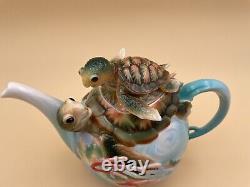 Franz Porcelain Collection Turtle Bay Teapot FZ201859