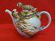 Franz Porcelain Sea Turtle Tea Pot 3 D Euc