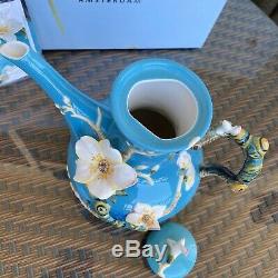 Franz Porcelain Teapot Van Gogh Almond Flower Design FZ02568 2011