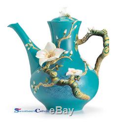 Franz Porcelain Van Gogh Almond Flower Teapot