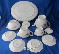 Fukayawa Arita Tea Pot Serving Set Fine China Hand Painted Tea Pot Serving Set