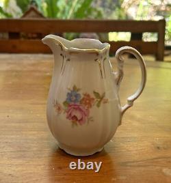 GKC Bavaria Gold-Gilded, White Floral Complete 15 pc Tea Set