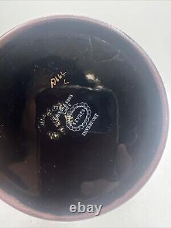 Gibson & Sons Late Sevres Davenport English Black Gold Tea Pot Sugar Creamer Set