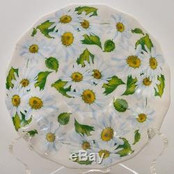 Gold Leaf, Porcelain Tea Set for 6 Persons daisy 15 pc