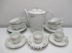 Gold Standard Genuine Porcelain TEA POT-4 Cup-4 Saucer-3 Expresso Cups 4 Saucers