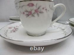 Gold Standard Genuine Porcelain TEA POT-4 Cup-4 Saucer-3 Expresso Cups 4 Saucers