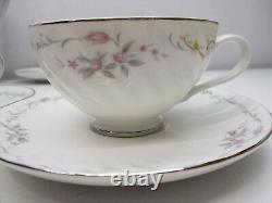 Gold Standard Genuine Porcelain TEA POT-4 Cup-4 Saucer-3 Expresso Cups 4 Saucers