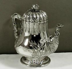 Gorham Silver Teapot c1859 PRESIDENT LINCOLN SET