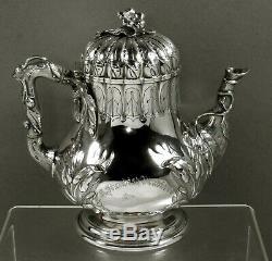 Gorham Silver Teapot c1859 PRESIDENT LINCOLN SET