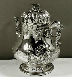 Gorham Silver Teapot c1859 PRESIDENT LINCOLN SET