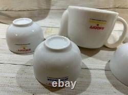 HTF New in Box Sun Hing Snoopy & Friends Peanuts Tea Pot Strainer & Cup Set NIB