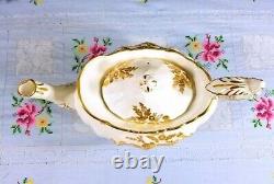 Hammersley Golden Tansy Teapot Creamer Sugar Bowl Tray Set