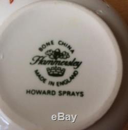 Hammersley Howard Sprays Full Tea Set Large Teapot