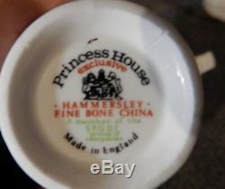 Hammersley Princess House Fine Bone China Tea Set