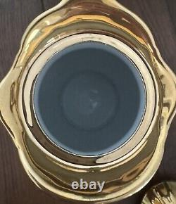 Hand Paint 24kt Gold Porcelain Coffee Pot Bavaria Germany BEAUTIFUL RARE & CLEAN