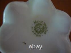 Hand Painted Nippon Tea Chocolate Coffee Set, Pot, 5 Cups & 4 Saucers, Roses