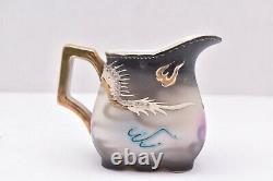 Hand Painted Vintage Tea Set Dragon Japanese Dragonware Porcelain teapot
