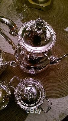 Handarbeit Sterling Silver Coffee/tea Pot Set