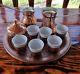 Handmade Authentic Copper Bosnian Coffee Set For 6 People