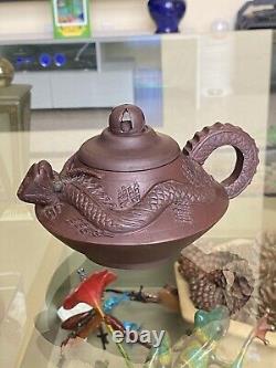 Handmade YiXing Teapot Marked As Wu, Lan Fang, Authenticity Guaranteed