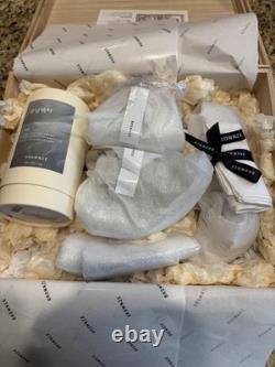 Handmade clay korean tea pot set with white tea
