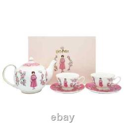 Harry Potter x Dolores Umbridge Tea Pot 5 Piece Set Pot / 2 Cups / 2 Saucers