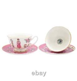 Harry Potter x Dolores Umbridge Tea Pot 5 Piece Set Pot / 2 Cups / 2 Saucers
