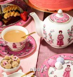 Harry Potter x Dolores Umbridge Tea Pot 5 Piece Set Pot / 2 Cups / 2 Saucers