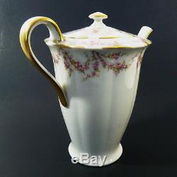 Haviland Porcelain Tea Pot with Lid Varenne New York Pattern 1958 Dinnerware