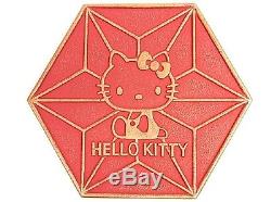 Hello Kitty Nanbu Iron Tea Pot x Coaster 0.35L SET Kettle red Dark brown Green