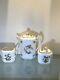 Herend Rothschild Porcelain Bird & Insect Breakfast Tea Set 186/ro E95
