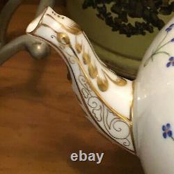 Herend Teapot Creamer Sugar Hand Painted First Edition\ Set Unknown Pattern