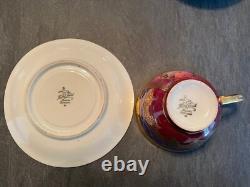 Hertel Jacob Set of 6 Cups/Saucers + Tea Pot / Creamer GERMANY