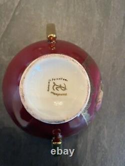 Hertel Jacob Set of 6 Cups/Saucers + Tea Pot / Creamer GERMANY