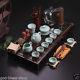 High Quality Tea Set Ruyao Boutique Solid Wood Tea Tray Electromagnetic Oven Pot