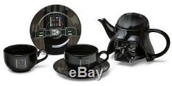 Hot Stuff Darth Vader Teapot Set Star Wars Fans Kitchen Hi Tea New Year Gifts