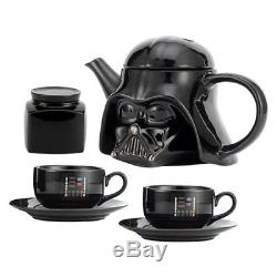 Hot Stuff Darth Vader Teapot Set Star Wars Fans Kitchen Hi Tea New Year Gifts