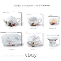 Household Tea Cup Tea Pot Fair Tea Leakage Tea Plate Complete Set of Tea Set