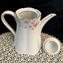 Hutschenreuther Richelieu Tea? Coffee? Set Porcelain Teapot Creamer Sugar