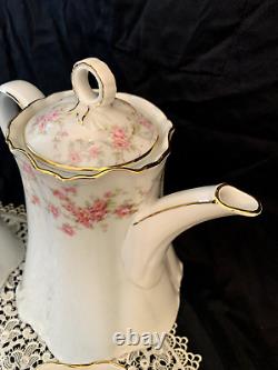 Hutschenreuther Richelieu Tea? Coffee? Set Porcelain Teapot Creamer Sugar