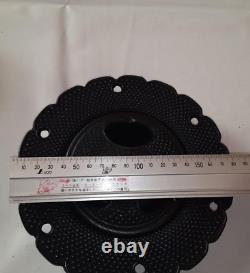 IWACHU Nanbu Tekki Tea Pot Kettle ashtray 5 saucers pot stand set cast Iron NEW